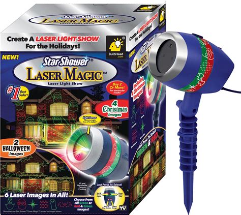 Create an Instant Holiday Display with Star Shower Laser Magic